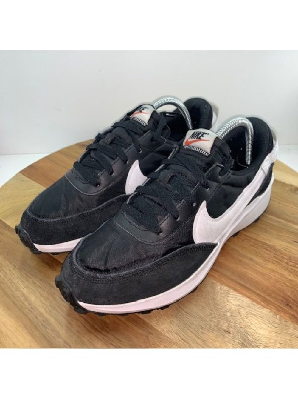 Nike Waffle Debut Black White Women's Sneakers DH9523-002 SZ 10